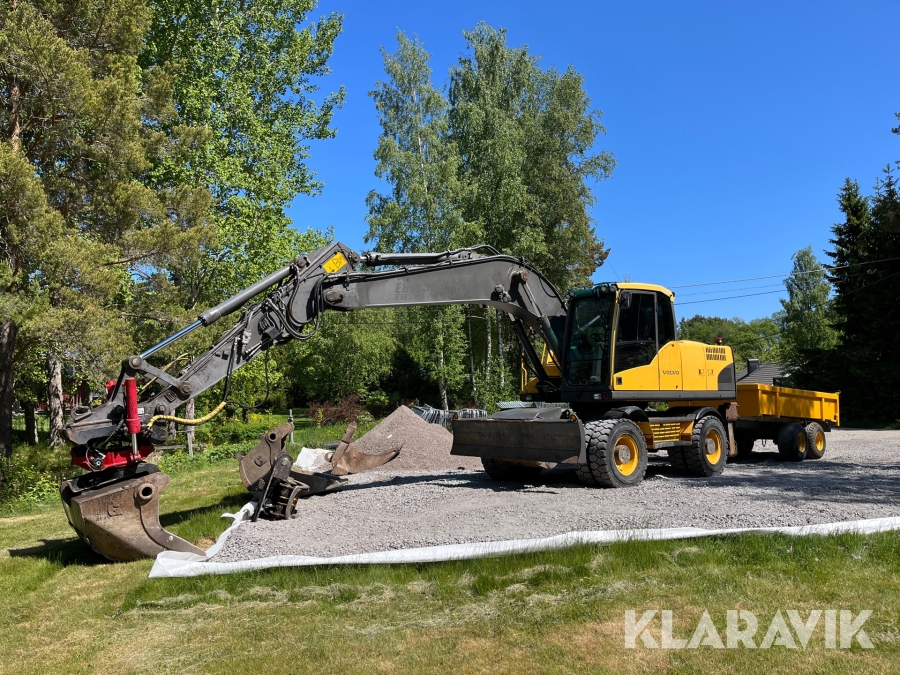 Hjulgrävare Volvo EW180C