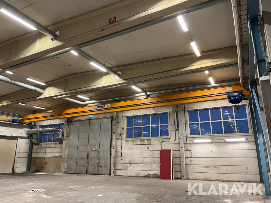 Radiostyrd traverskran Abus 5 ton Jupiter 8