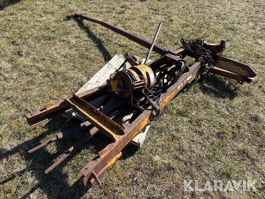 Vajerkran Star med hydraulisk sväng