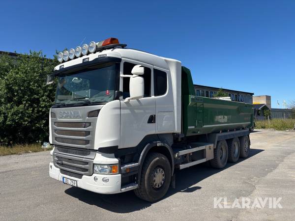 Schaktbil Scania R490LB8X4*4HSA tridem