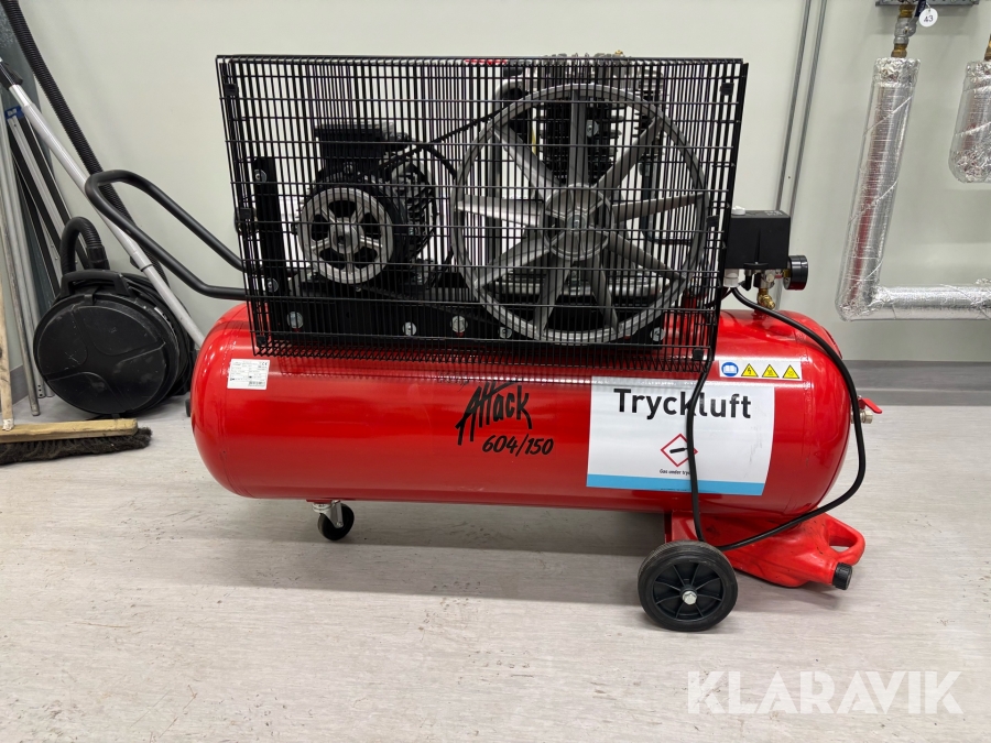 Tryckluftskompressor Attack 604/150
