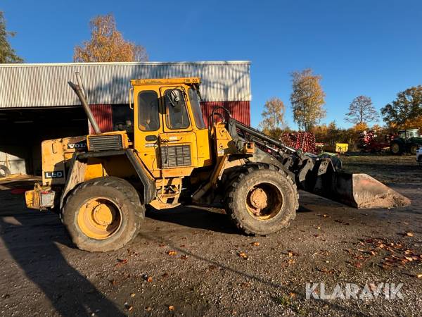 Hjullastare Volvo BM L50 med redskap