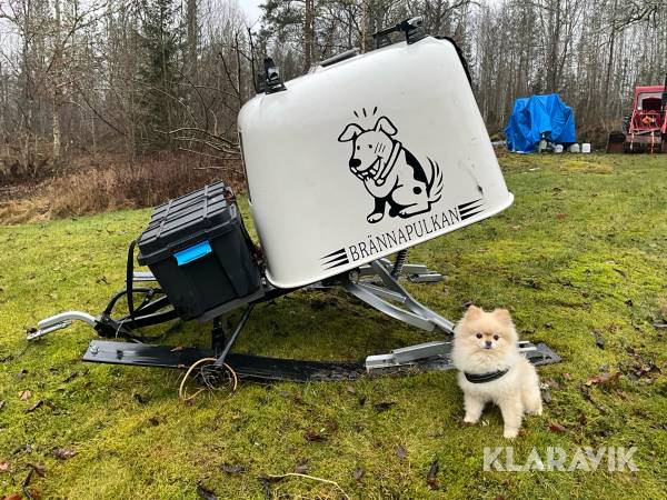 Hundpulka till snöskoter Brännapulkan
