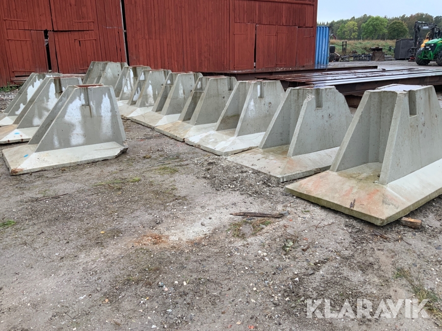 Betongfundament 12st