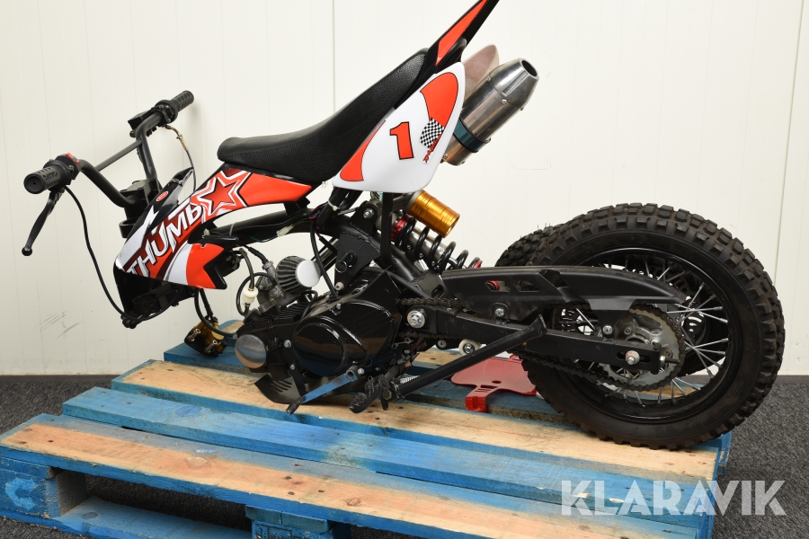 Cross 125cc Reservdelsmaskin