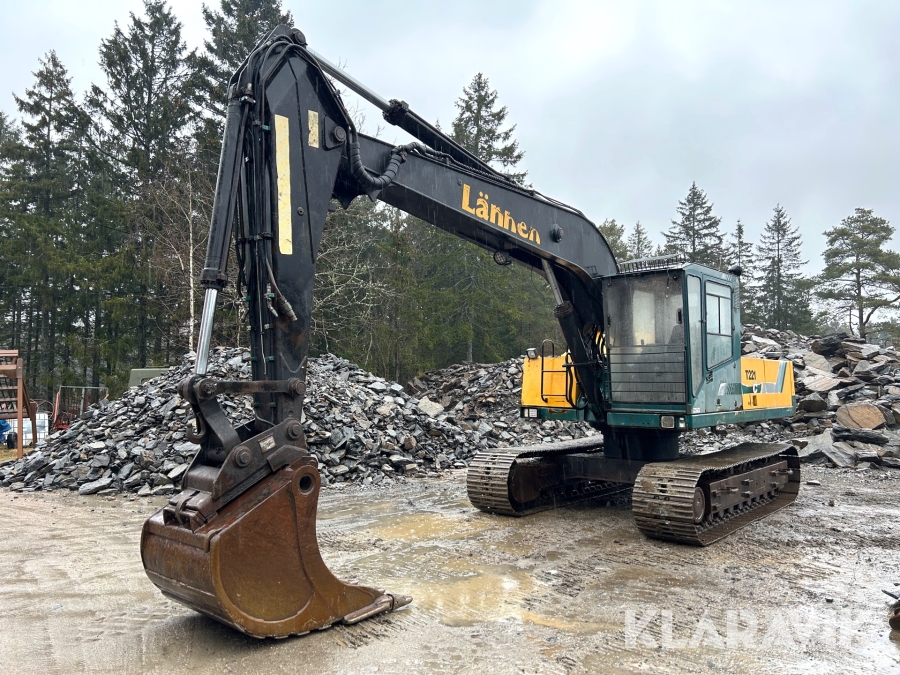 Grävmaskin Lännen T221C med skopor