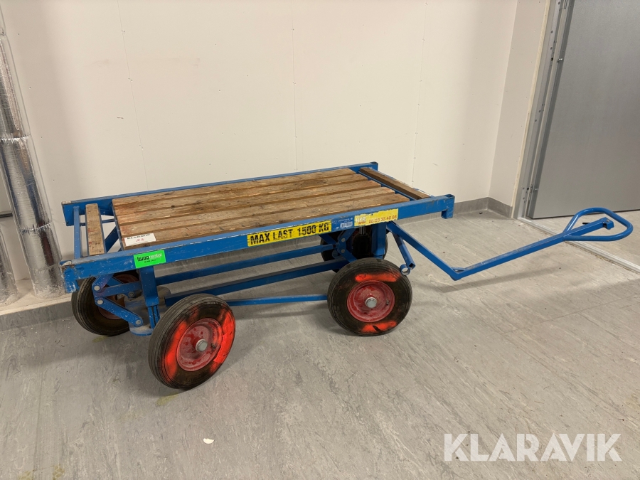 Pumpvagn Silo Industrier
