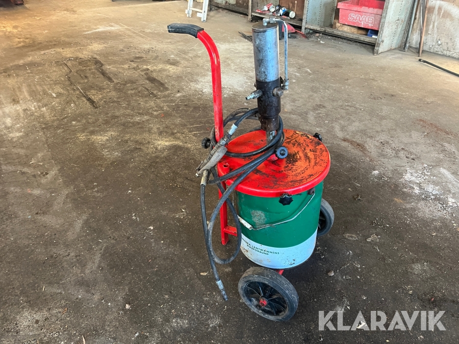 Smörjspruta Tryckluftsdriven