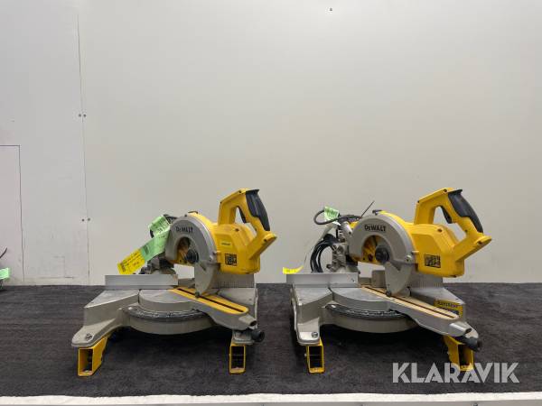 Kap/geringsåg Dewalt DW777 -QS