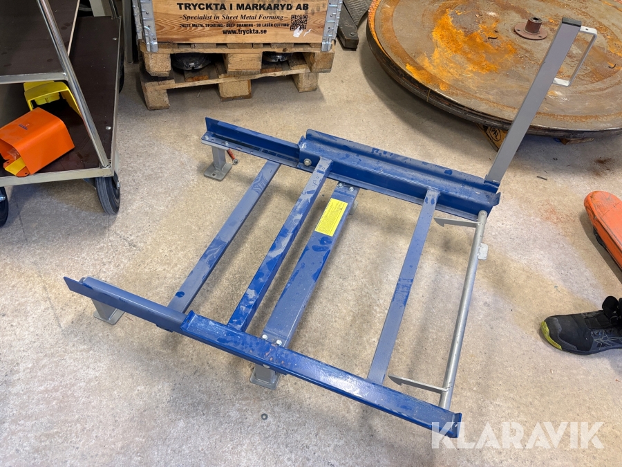 Utdragsenheter för halvpall, golvmodell 5 st