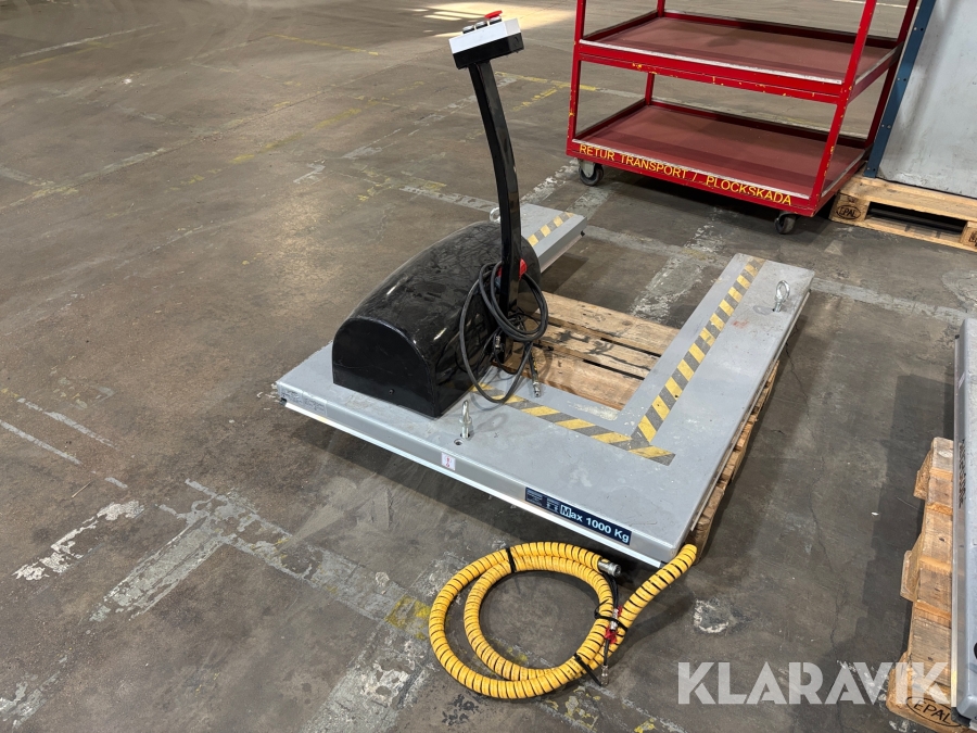 Lyftbord Silverstone SU1001 1000kg