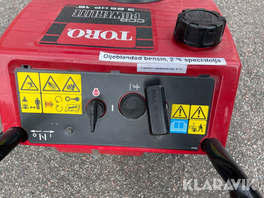 Snöslunga Toro CCR Powerlite 3.25 HP 16", Mölndal, Klaravi