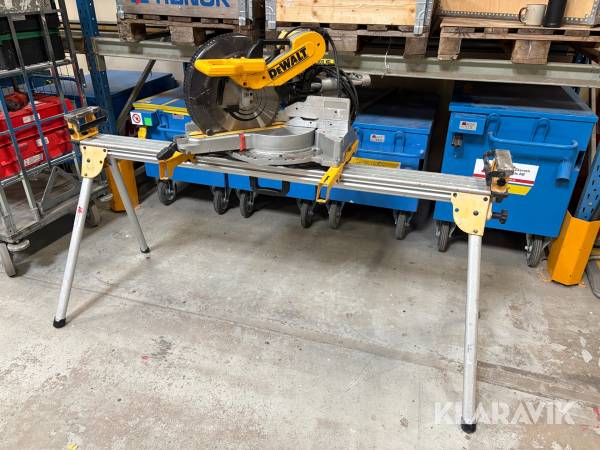 Kap/geringsåg Dewalt DW718 QS