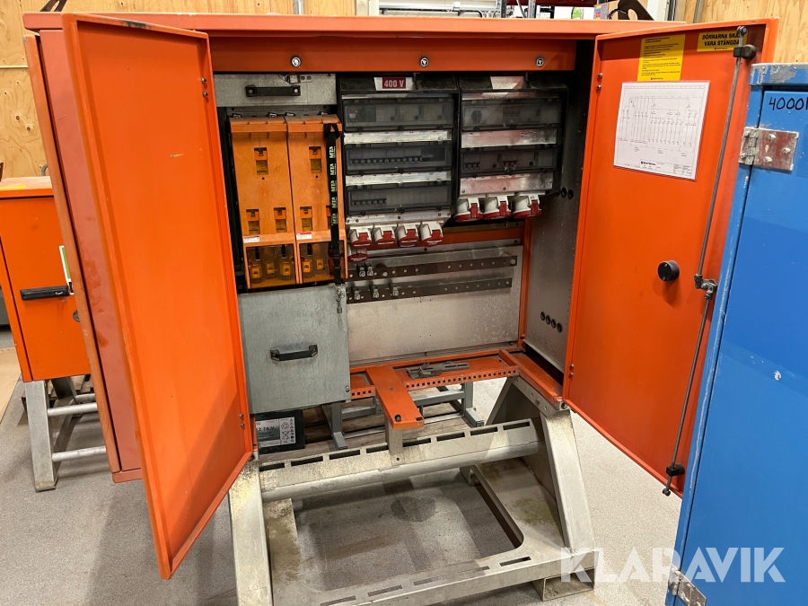 Elcentral Huvudcentral Satema ZFSF 400/3/1/3322-23