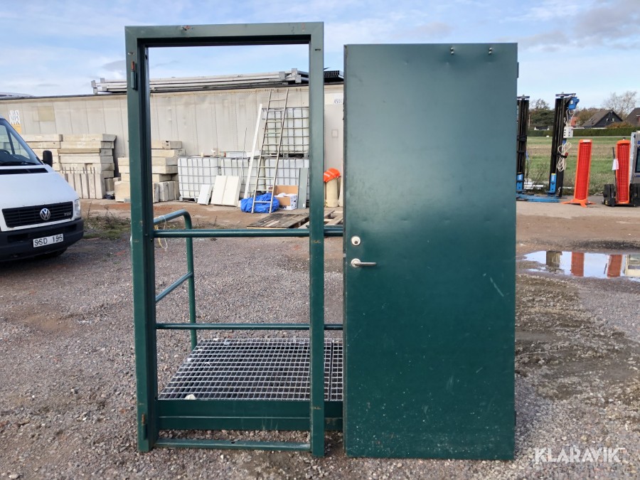 Ståldörr med karm Daloc BDE-A60