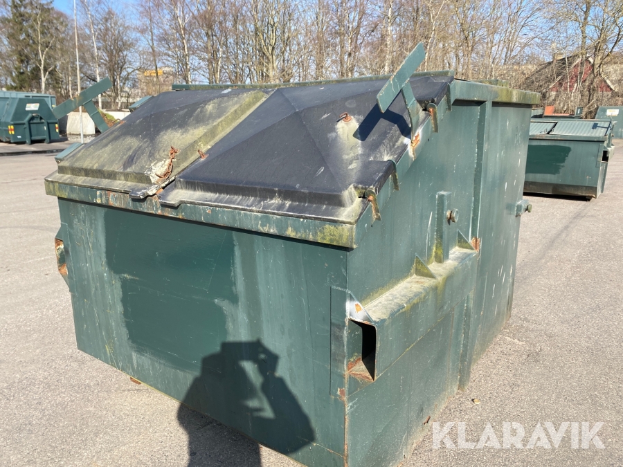 Frontlastarcontainer 7,5m3