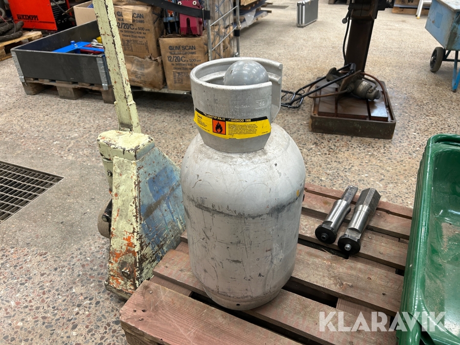 Gasolflaska aluminium Aga P11