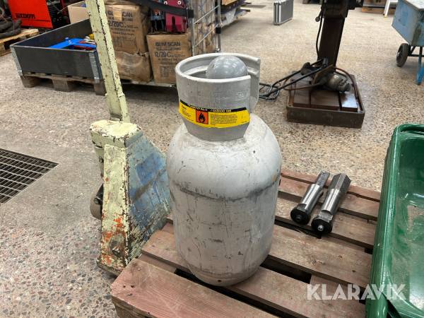 Gasolflaska aluminium Aga P11