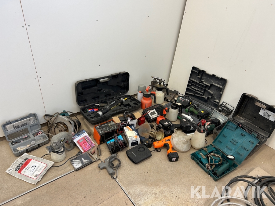 Diverse Maskiner inom bygg  