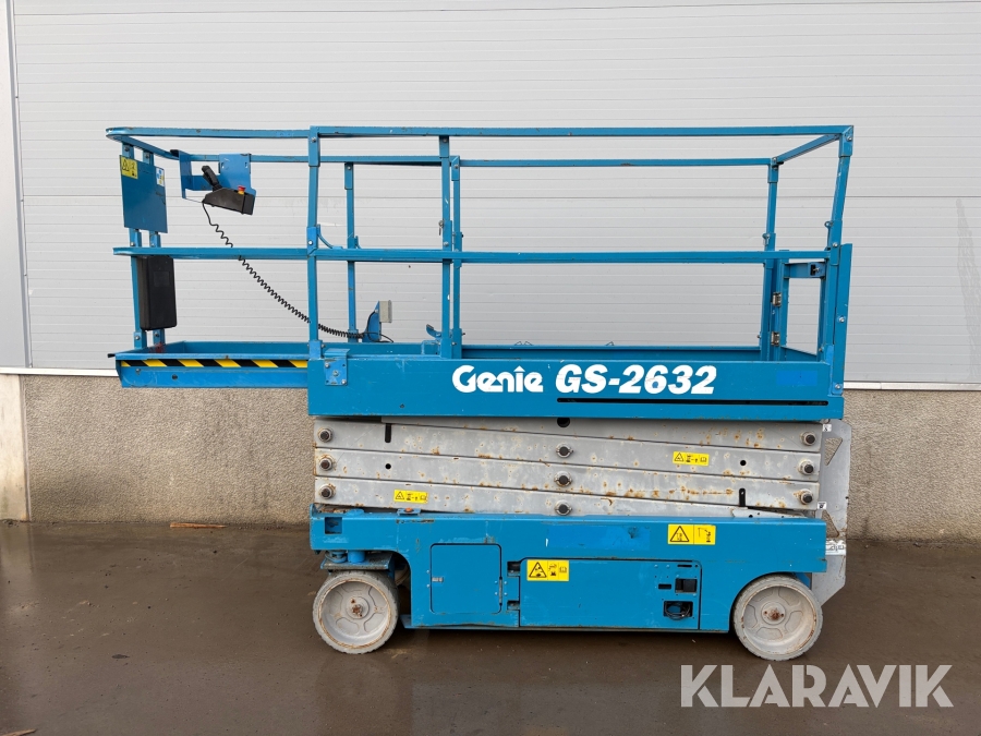 Saxlift Genie GS- 2632 nya batterier
