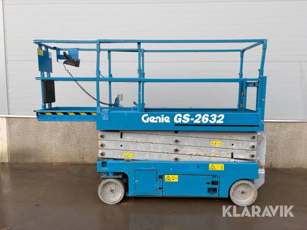Saxlift Genie GS- 2632 nya batterier