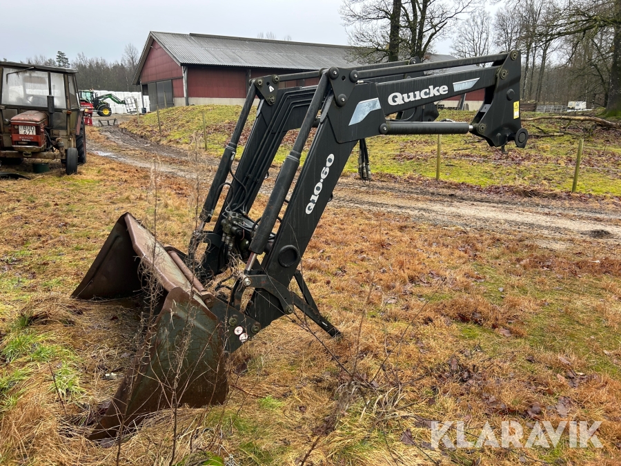 Frontlastare Ålö Quicke Q10.60 med skopa