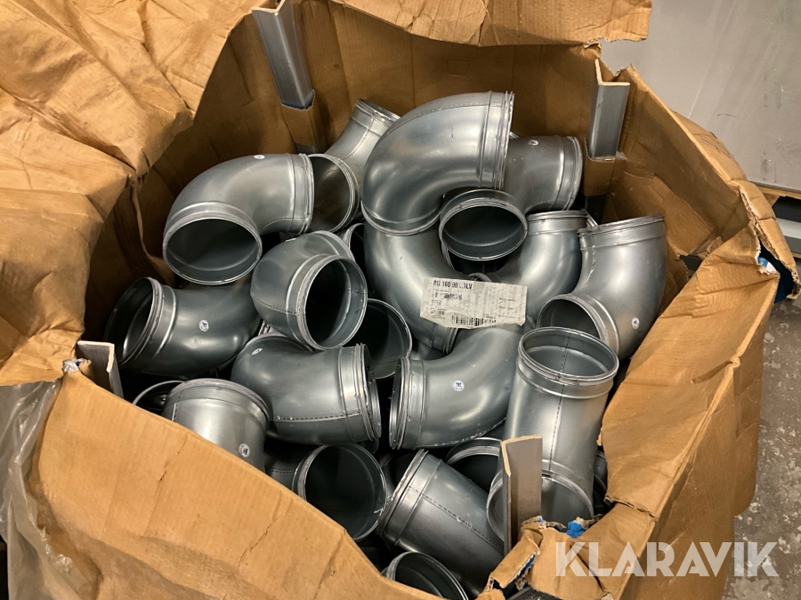 Ventilationsböj Lindab 49 st