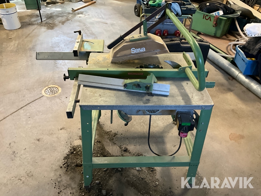 Bordssåg / klyvsåg Serva 380V
