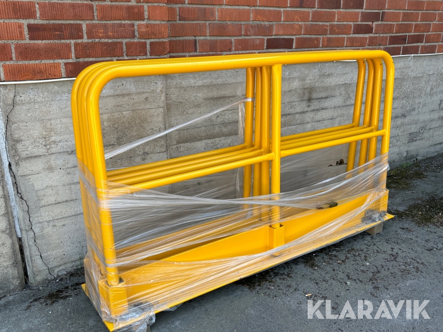 Avspärrningsbarriär påkörningsskydd