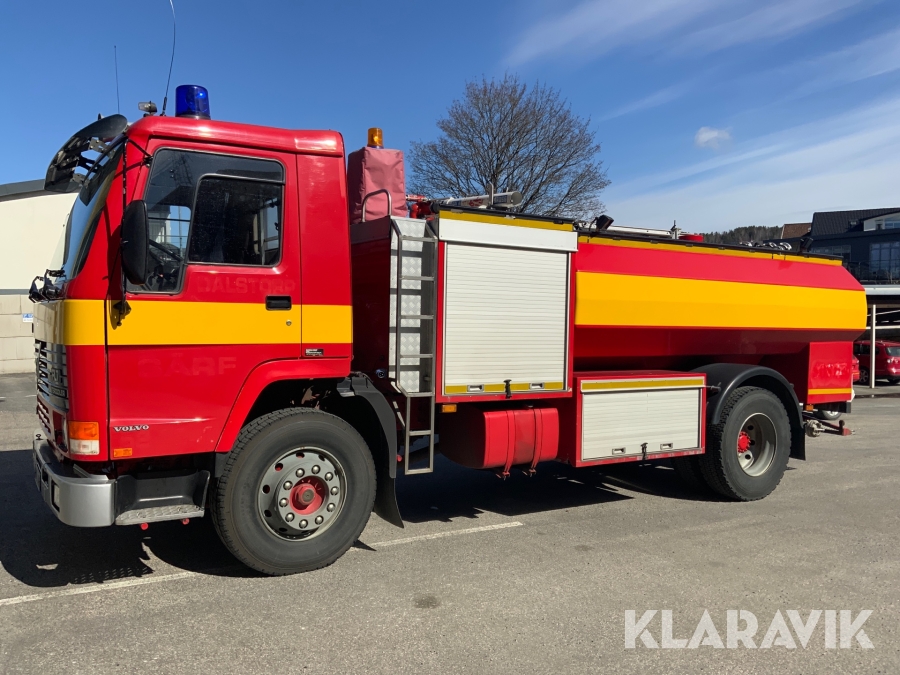 Brandbil tankbil Volvo FL 7 4X2