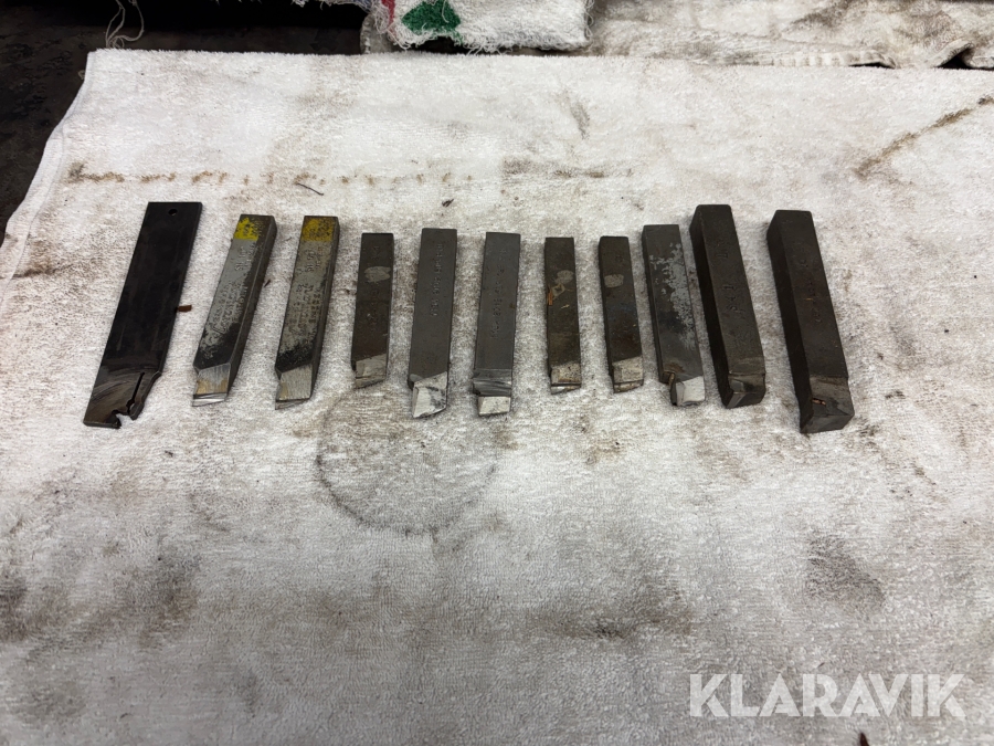 Blandade Svarvstål 11 st