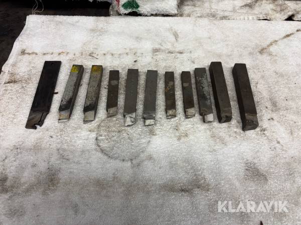 Blandade Svarvstål 11 st