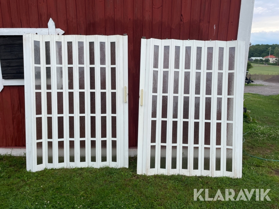 Dragdörr 2 st