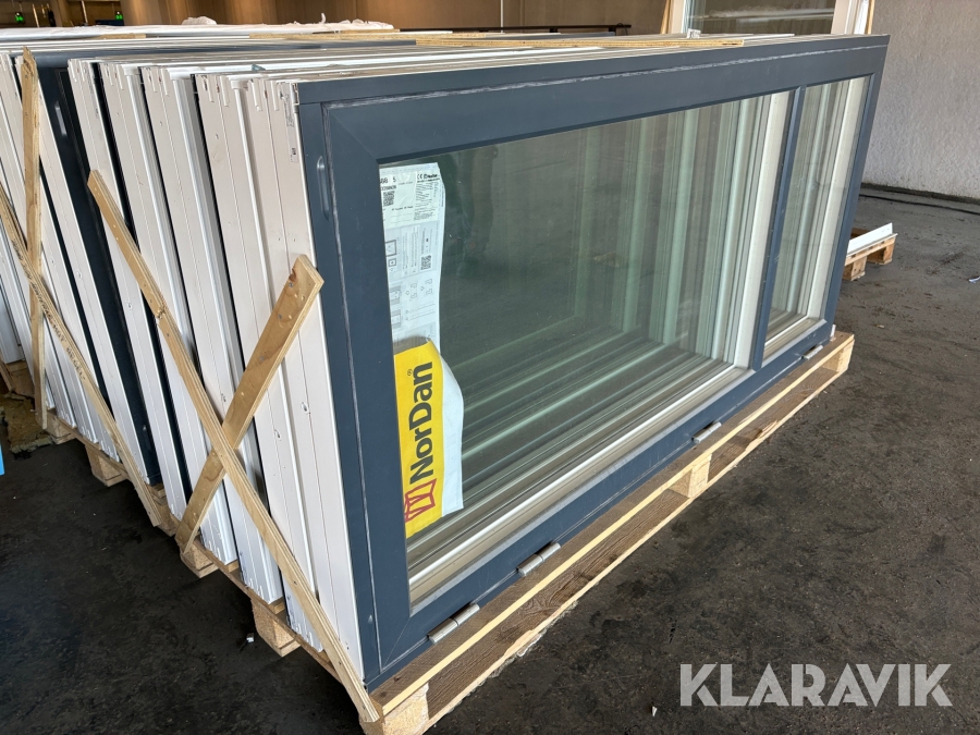 Balkongdörrar NorDan 5 st