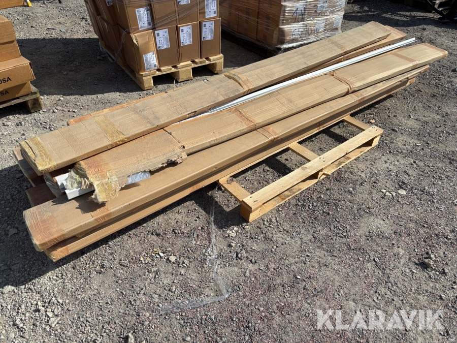 Diverse aluminiumprofiler Axiom Perimeter shadowline channel