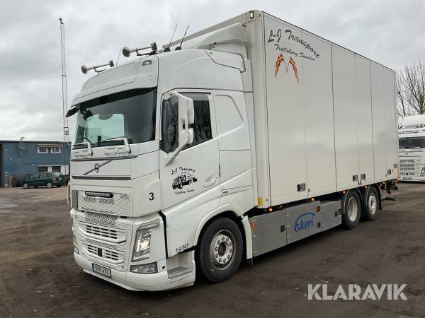 Lastbil Volvo FH500 Globetrotter 6x2*4 I-SAVE med dubbla lastplan