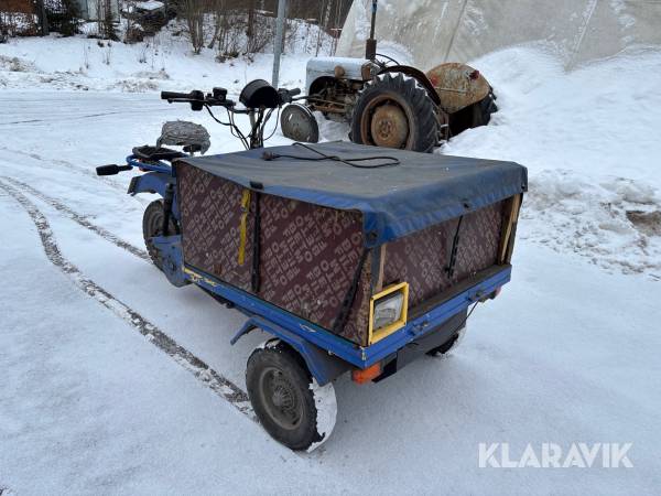 Flakmoped Norsjö Carrier Electric