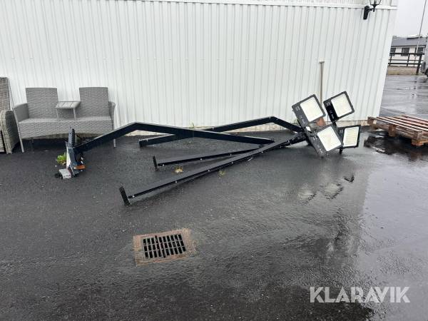 Belysning för paddelbanor RoHs 200W 4 st