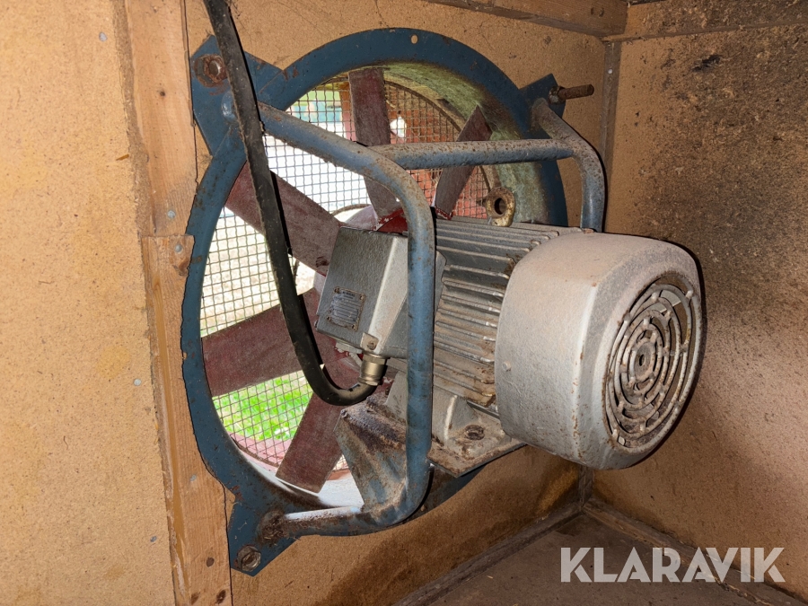 Fläkt till korntork
