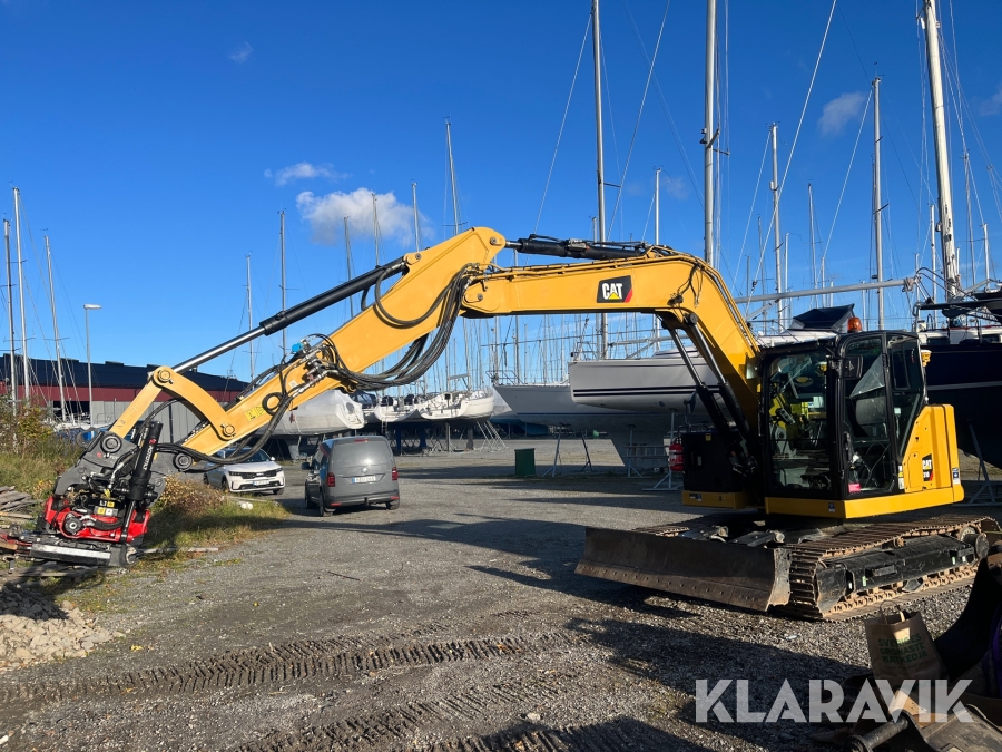 Grävmaskin CAT 310 med GPS/Redskap