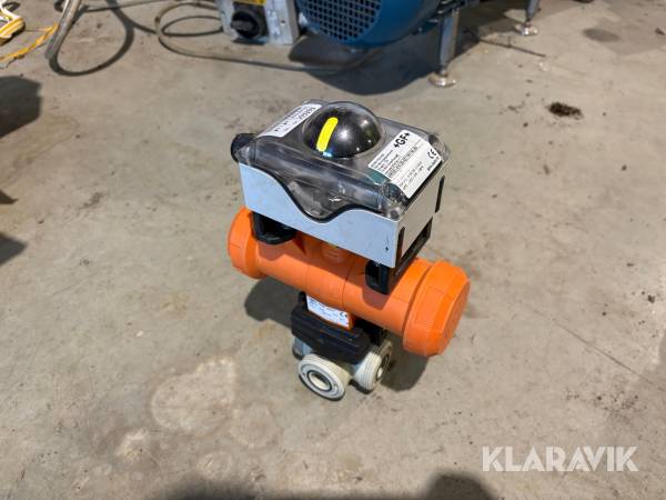 Trevägsventil GF dm 20 med lägesgivare