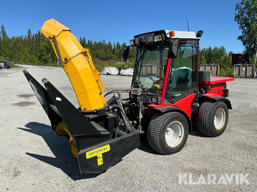 Redskapsbärare Antonio Carraro SP 4400 HST med snöfräs