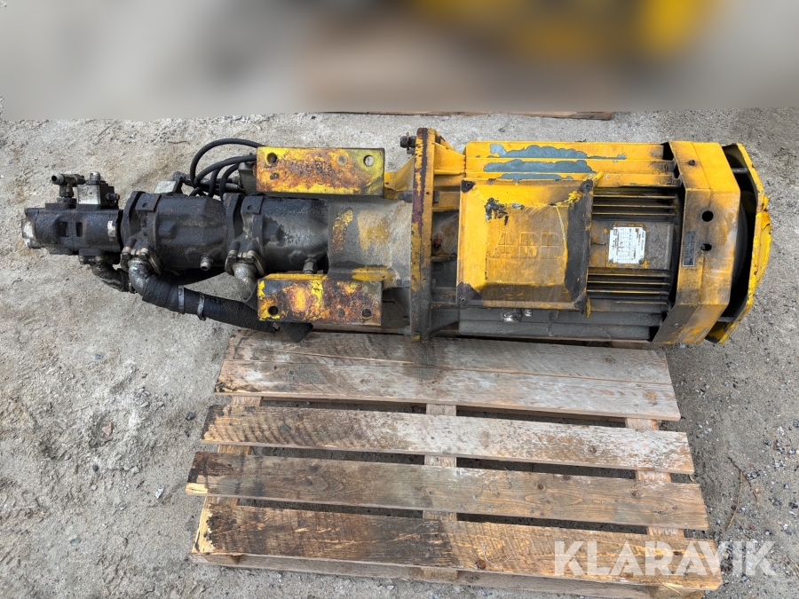 Elmotor med hydraulpump ABB 1000v