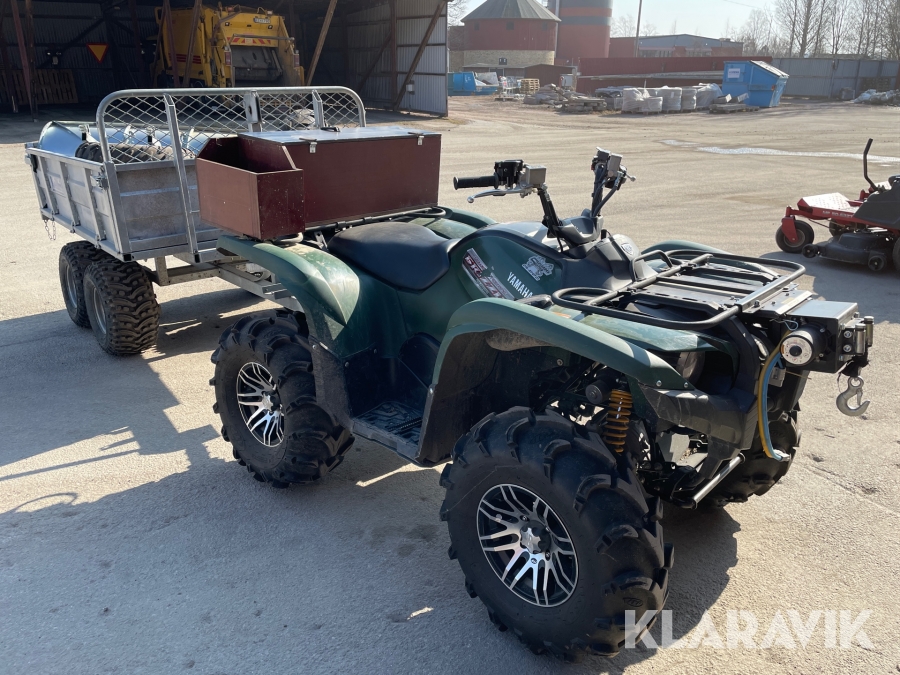 ATV Yamaha Grizzly 660, Torsby, Klaravik auktioner