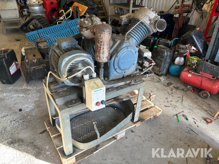 Kompressor Atlas Copco KT6A5 utan tank
