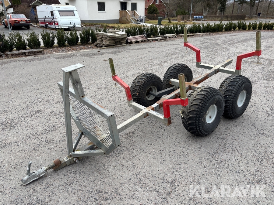 Timmerkärra för ATV