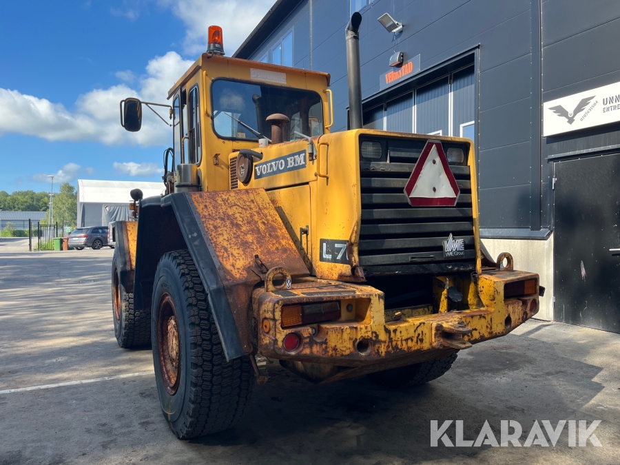 Hjullastare Volvo BM L70, Botkyrka, Klaravik Auktioner