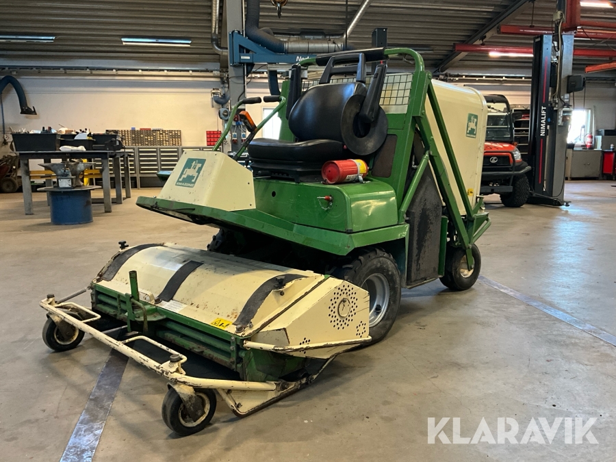 Slagklippsaggregat för gräs Amazone Profihopper PH125 och lövuppsamlare