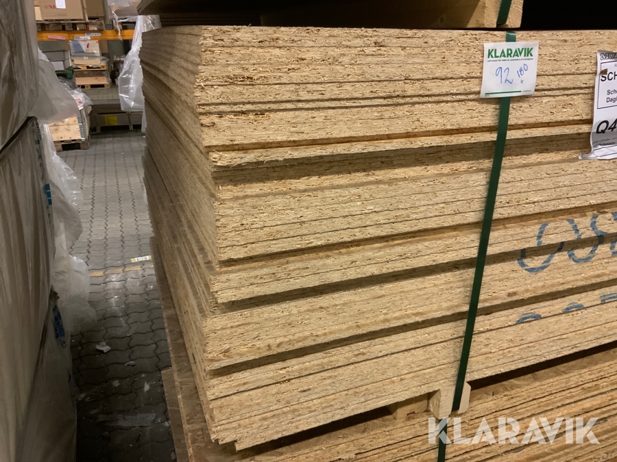 OSB skivor 3 board Moelven 12x1198x2898 mm, 255 stycken