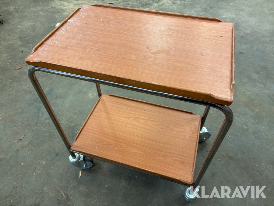 Serveringsvagn på hjul Hallins